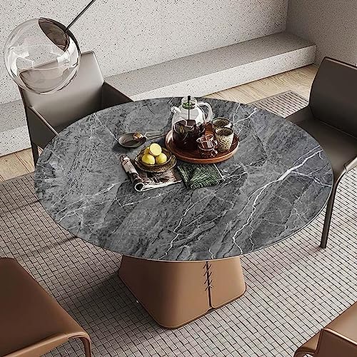 GYYFQH Tischdecke Kunstleder Rund,Tischmatte Lederoptik,Tischdecke Dicke 2 mm,nordische Runde Ledertischdecke,rundes PVC-Leder-tischset,abwischbar Tischdecke,Rund Esstischauflag,C-120cm/47inchround GYYFQH Tischdecke Kunstleder Rund,Tischmatte Lederoptik,Tischdecke Dicke 2 mm,nordische Runde Ledertischdecke,rundes PVC-Leder-tischset,abwischbar Tischdecke,Rund Esstischauflag,C-120cm/47inchround von GYYFQH