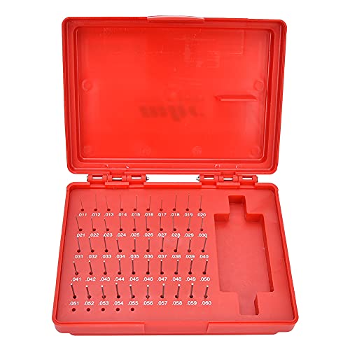 50pcs/Set Stahlstift Gage Set Minus M0 mit Kunststoff für Tischler und Hausverbesserung M0-0,011-0,060 Zoll Stahlstecker Gage Set 0,0002 Zoll 50pcs/Set Stahlstift Gage Set Minus M0 mit Kunststoff für Tischler und Hausverbesserung M0-0,011-0,060 Zoll Stahlstecker Gage Set 0,0002 Zoll von GYZOUKA