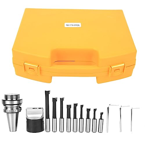 BT30 F1 12 9-teiliges Bohrfräser-Set mit Bohrkopf, Bohrschaft und Bohrfräser für Koordinaten-Horizontal- und Gewöhnliche Bohrmaschinen, Getriebe-Aufbewahrungsbox BT30 F1 12 9-teiliges Bohrfräser-Set mit Bohrkopf, Bohrschaft und Bohrfräser für Koordinaten-Horizontal- und Gewöhnliche Bohrmaschinen, Getriebe-Aufbewahrungsbox von GYZOUKA