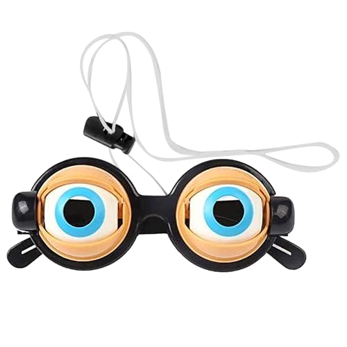 Funny Eyes Brille - Halloween Lustige Augenbrille,Kostümzubehör Komisches Accessoire Für Verkleidungsparty Geburtstag Fotografie Rollenspiel Thementage Holiday Cosplay Funny Eyes Brille - Halloween Lustige Augenbrille,Kostümzubehör Komisches Accessoire Für Verkleidungsparty Geburtstag Fotografie Rollenspiel Thementage Holiday Cosplay von GZBMEZS