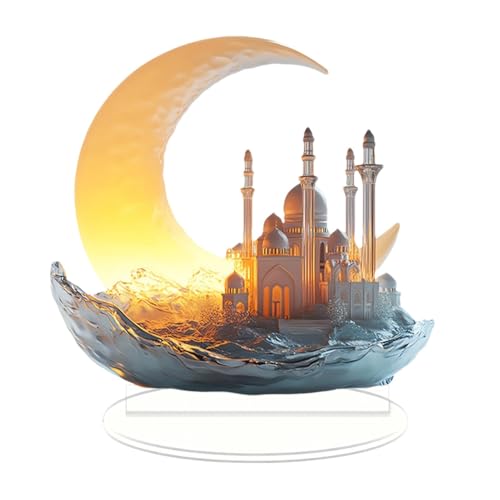 GZBMEZS Eid Dekorationen Für Zuhause, Mond Eid Tischschild Ornament, Eid Dekorationen Für Zuhause Tisch Für Party Tischplatte Home Art Craft Dekoration GZBMEZS Eid Dekorationen Für Zuhause, Mond Eid Tischschild Ornament, Eid Dekorationen Für Zuhause Tisch Für Party Tischplatte Home Art Craft Dekoration von GZBMEZS