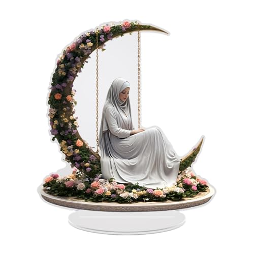GZBMEZS Eid Dekorationen Für Zuhause, Mond Eid Tischschild Ornament, Eid Dekorationen Für Zuhause Tisch Für Party Tischplatte Home Art Craft Dekoration GZBMEZS Eid Dekorationen Für Zuhause, Mond Eid Tischschild Ornament, Eid Dekorationen Für Zuhause Tisch Für Party Tischplatte Home Art Craft Dekoration von GZBMEZS