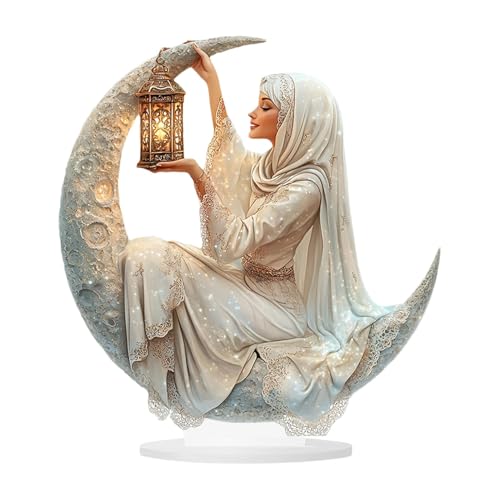 GZBMEZS Eid Dekorationen Für Zuhause, Mond Eid Tischschild Ornament, Eid Dekorationen Für Zuhause Tisch Für Party Tischplatte Home Art Craft Dekoration GZBMEZS Eid Dekorationen Für Zuhause, Mond Eid Tischschild Ornament, Eid Dekorationen Für Zuhause Tisch Für Party Tischplatte Home Art Craft Dekoration von GZBMEZS