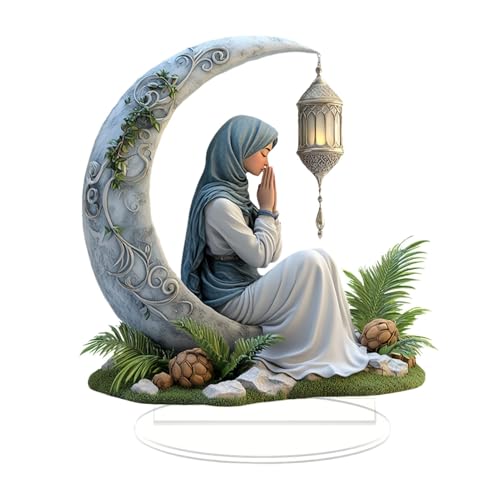 GZBMEZS Eid Dekorationen Für Zuhause, Mond Eid Tischschild Ornament, Eid Dekorationen Für Zuhause Tisch Für Party Tischplatte Home Art Craft Dekoration GZBMEZS Eid Dekorationen Für Zuhause, Mond Eid Tischschild Ornament, Eid Dekorationen Für Zuhause Tisch Für Party Tischplatte Home Art Craft Dekoration von GZBMEZS