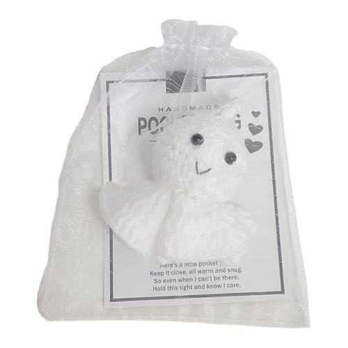 Gehäkeltes Panda-Kuscheltier,Panda-Häkeltier - Süßer weicher Panda,Handgefertigtes entzückendes Panda-Häkeltier mit Grußkarte und Organzabeutel für Weihnachten, Geburtstag, Erntedankfest, Kindertag, P Gehäkeltes Panda-Kuscheltier,Panda-Häkeltier - Süßer weicher Panda,Handgefertigtes entzückendes Panda-Häkeltier mit Grußkarte und Organzabeutel für Weihnachten, Geburtstag, Erntedankfest, Kindertag, P von GZBMEZS