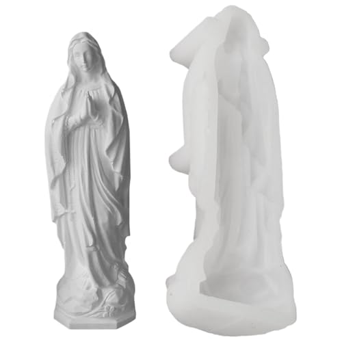 Praktische Silikonformen Für Kerzen - Religiöse Kerzenherstellung Silikonformen Set - Bastelbedarf Für Harz Seife Weihnachtsdekoration Geburtstagsdekoration Wohnkultur Kunstprojekte Praktische Silikonformen Für Kerzen - Religiöse Kerzenherstellung Silikonformen Set - Bastelbedarf Für Harz Seife Weihnachtsdekoration Geburtstagsdekoration Wohnkultur Kunstprojekte von GZBMEZS
