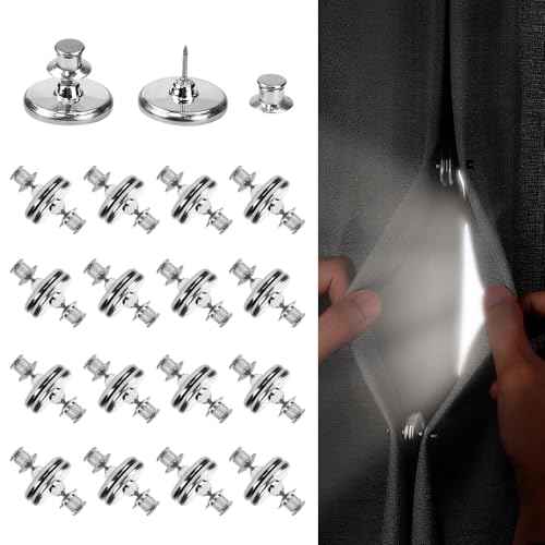 GZCZCC 16 Paar Vorhang Magnetknopf Magnete für Vorhänge Magnete für Vorhänge zum Verschließen Magnete für Stoff Vorhang Magnete Langlebig Magnetknöpfe, für Schlafzimmer, Wohnzimmer, Esszimmer GZCZCC 16 Paar Vorhang Magnetknopf Magnete für Vorhänge Magnete für Vorhänge zum Verschließen Magnete für Stoff Vorhang Magnete Langlebig Magnetknöpfe, für Schlafzimmer, Wohnzimmer, Esszimmer von GZCZCC