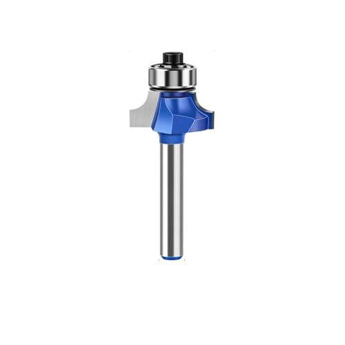 GZHXF 1/4 Inch Shank 6mm 6.35mm Shank Blue Roundover Router Bit Set Carbide Wood Router Bits For Woodworking GZHXF 1/4 Inch Shank 6mm 6.35mm Shank Blue Roundover Router Bit Set Carbide Wood Router Bits For Woodworking von GZHXF