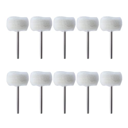 GZHXF 1-120Pcs Mini Wool Polishing Head 3mm Shank Buffing Wheel Polish Brush Drill Rotary Abrasive Brush Hand Grinding Buffing Tools GZHXF 1-120Pcs Mini Wool Polishing Head 3mm Shank Buffing Wheel Polish Brush Drill Rotary Abrasive Brush Hand Grinding Buffing Tools von GZHXF