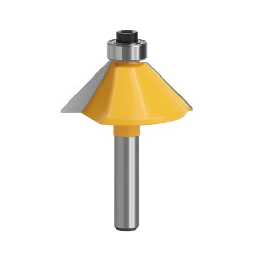 GZHXF 1 x 6 mm Schaft-Oberfräser, gerade T-Fräser, V-Bündigfräser, Rundwinkelfräser, Holzfräser GZHXF 1 x 6 mm Schaft-Oberfräser, gerade T-Fräser, V-Bündigfräser, Rundwinkelfräser, Holzfräser von GZHXF