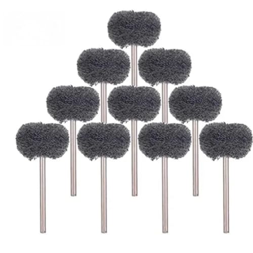 GZHXF 10 Stück Nylon-Polierscheibe for Mini-Bohrer, Schleifbürste, Scheuerschwämme, 2,35 mm/3 mm Schaft, for Drehwerkzeug-Zubehör, Körnung 120, 180, 320, 400, 600 GZHXF 10 Stück Nylon-Polierscheibe for Mini-Bohrer, Schleifbürste, Scheuerschwämme, 2,35 mm/3 mm Schaft, for Drehwerkzeug-Zubehör, Körnung 120, 180, 320, 400, 600 von GZHXF
