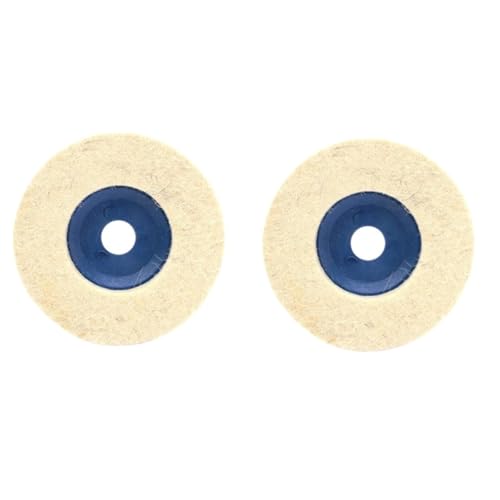 GZHXF 100 mm Wollpolierscheibe Beige Polierpads Schleifwinkelschleiferscheibe Filzpolierscheibe for Edelstahl Aluminium 1/2/3 Stück GZHXF 100 mm Wollpolierscheibe Beige Polierpads Schleifwinkelschleiferscheibe Filzpolierscheibe for Edelstahl Aluminium 1/2/3 Stück von GZHXF