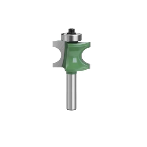 GZHXF 1pcs 8mm Shank Bullnose Half Round Bit Endmill Router Bits Wood 2 Flute Bearing Woodworking Tool Milling Cutter GZHXF 1pcs 8mm Shank Bullnose Half Round Bit Endmill Router Bits Wood 2 Flute Bearing Woodworking Tool Milling Cutter von GZHXF