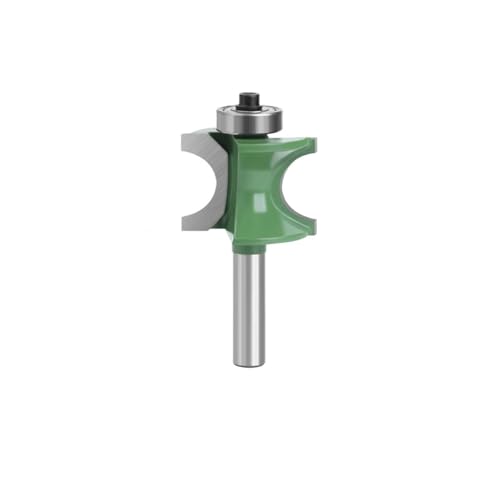 GZHXF 1pcs 8mm Shank Bullnose Half Round Bit Endmill Router Bits Wood 2 Flute Bearing Woodworking Tool Milling Cutter GZHXF 1pcs 8mm Shank Bullnose Half Round Bit Endmill Router Bits Wood 2 Flute Bearing Woodworking Tool Milling Cutter von GZHXF
