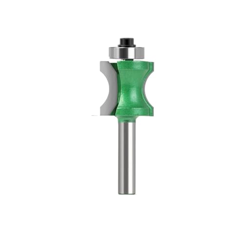 GZHXF 1pcs 8mm Shank Half Round Bit Convex Edging Bits For Wood End Mill Woodworking Tool Grade Milling Cutter 1pcs 4pcs von GZHXF