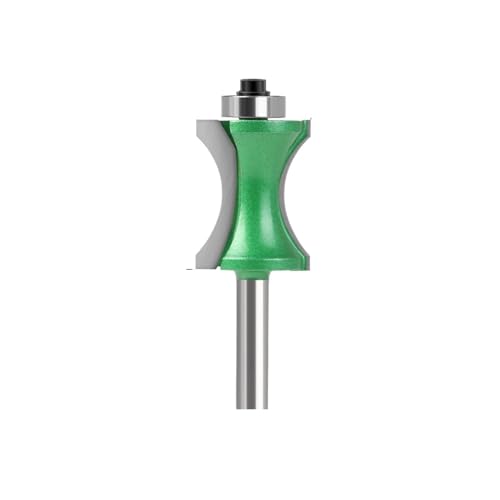 GZHXF 1pcs 8mm Shank Half Round Bit Convex Edging Bits For Wood End Mill Woodworking Tool Grade Milling Cutter 1pcs 4pcs von GZHXF
