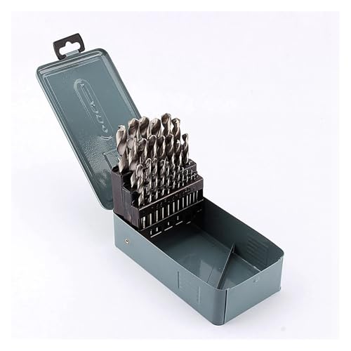 GZHXF 20-teiliges Hochgeschwindigkeitsstahl-Metallbohrer-Set, Bohrer-Werkzeug, 1-13 mm, Zubehör for Elektrowerkzeuge von GZHXF