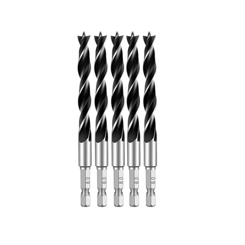 GZHXF 3//4/5/7 STÜCKE 3/4/5/6/7/8/10 Mm 1/4 Sechskantgriff Dreispitz-Holzbearbeitungsbohrer-Set Holzbearbeitungsloch-Reib-Elektrowerkzeug GZHXF 3//4/5/7 STÜCKE 3/4/5/6/7/8/10 Mm 1/4 Sechskantgriff Dreispitz-Holzbearbeitungsbohrer-Set Holzbearbeitungsloch-Reib-Elektrowerkzeug von GZHXF