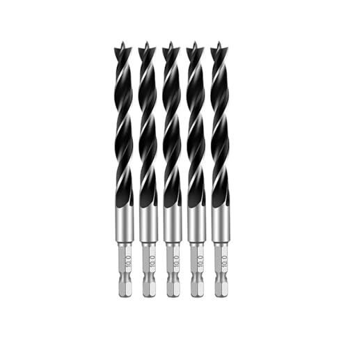 GZHXF 3//4/5/7 STÜCKE 3/4/5/6/7/8/10 Mm 1/4 Sechskantgriff Dreispitz-Holzbearbeitungsbohrer-Set Holzbearbeitungsloch-Reib-Elektrowerkzeug GZHXF 3//4/5/7 STÜCKE 3/4/5/6/7/8/10 Mm 1/4 Sechskantgriff Dreispitz-Holzbearbeitungsbohrer-Set Holzbearbeitungsloch-Reib-Elektrowerkzeug von GZHXF