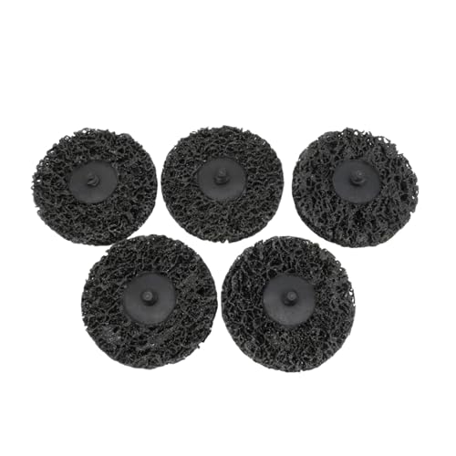 GZHXF 5 Stück 2 Zoll 50 mm Schnellwechsel-Schleifscheibe Easy Strip & Clean Schleifscheiben for Polieren von Oberflächenentfernung von GZHXF