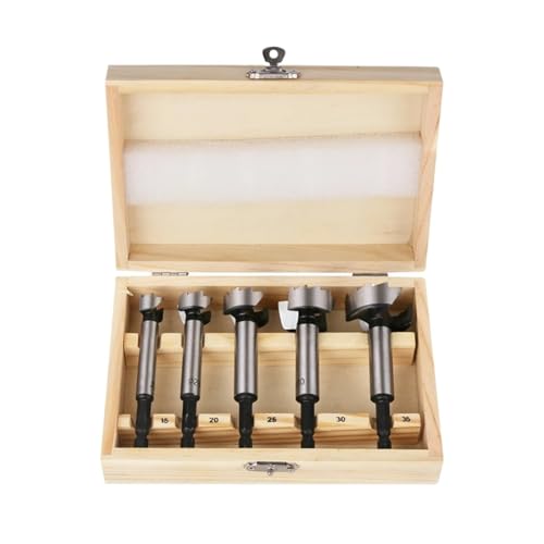 GZHXF 5 Teile/satz 15/20/25/30/35mm 6,35mm Hex Schaft Boring Bohrer Bits Kit Holzbearbeitung selbst Zentrierung Loch Säge Werkzeug GZHXF 5 Teile/satz 15/20/25/30/35mm 6,35mm Hex Schaft Boring Bohrer Bits Kit Holzbearbeitung selbst Zentrierung Loch Säge Werkzeug von GZHXF