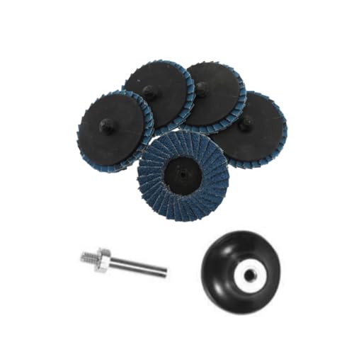 GZHXF 50 mm Schleiffächerscheiben, 2 Zoll Schleifscheiben, Körnung 40/60/80/120, Schleifrolle, Schloss, Schleifräder, 50 mm Klingen for Winkelschleifer GZHXF 50 mm Schleiffächerscheiben, 2 Zoll Schleifscheiben, Körnung 40/60/80/120, Schleifrolle, Schloss, Schleifräder, 50 mm Klingen for Winkelschleifer von GZHXF