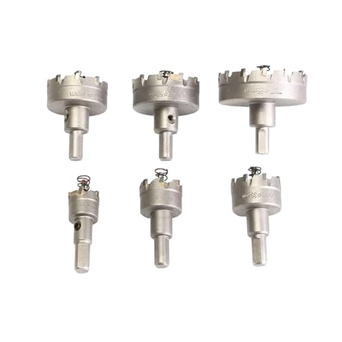GZHXF 6-teiliges Set 22–65 mm Lochsäge aus Wolframkarbid – Lochöffner for Edelstahl/Metall, erweiterbarer Bohrer. GZHXF 6-teiliges Set 22–65 mm Lochsäge aus Wolframkarbid – Lochöffner for Edelstahl/Metall, erweiterbarer Bohrer. von GZHXF