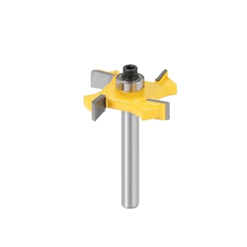 GZHXF 6mm 1/4 Inch Shank T Type Bearings Wood Milling Cutter Industrial Grade Rabbeting Bit Woodworking Tool Router Bits For Wood 1pcs 3pcs GZHXF 6mm 1/4 Inch Shank T Type Bearings Wood Milling Cutter Industrial Grade Rabbeting Bit Woodworking Tool Router Bits For Wood 1pcs 3pcs von GZHXF