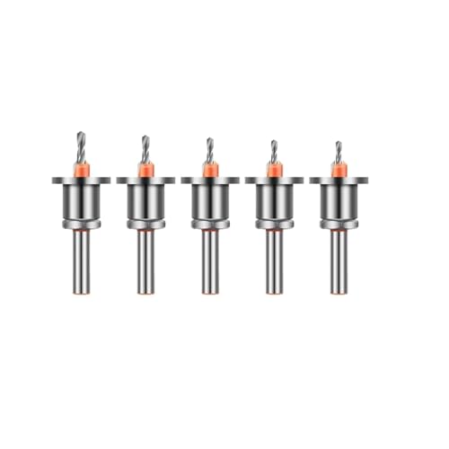 GZHXF 8mm 10mm Schaft Einstellbare Senker Holzbearbeitung Router Core Limiter Legierung Bohrer Bits Holz Bohren Fräser Schraube von GZHXF