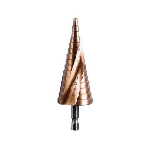 GZHXF M35 (4–12 mm, 4–20 mm, 4–32 mm) Schnellarbeitsstahl-Bohrer-Set for gerade Nuten, beschichtetes Holz, Metall, Lochschneider, Kernbohrer-Set von GZHXF