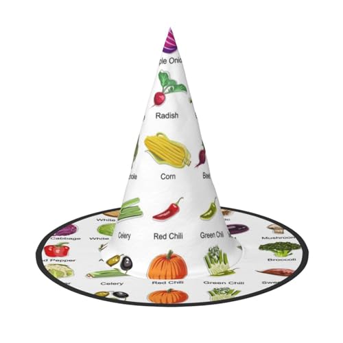 GZHYHAKAN Einführung von verschiedenen Gemüseschutz Halloween Hut für Partys, Karneval und Rollenspiele - leicht, bequem GZHYHAKAN Einführung von verschiedenen Gemüseschutz Halloween Hut für Partys, Karneval und Rollenspiele - leicht, bequem von GZHYHAKAN