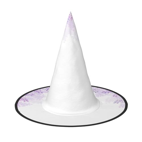 GZHYHAKAN Framing Lilac Flowers in Blossom Print Halloween Hut für Partys, Karneval und Rollenspiele - leicht, bequem von GZHYHAKAN