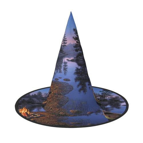 GZHYHAKAN Lake Camping Print Halloween Hut für Partys, Karneval und Rollenspiele - leicht, bequem GZHYHAKAN Lake Camping Print Halloween Hut für Partys, Karneval und Rollenspiele - leicht, bequem von GZHYHAKAN