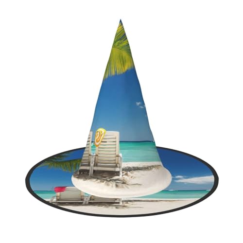GZHYHAKAN Strand Palme Stühle Boote Druck Halloween Hut für Partys, Karneval und Rollenspiele - leicht, bequem GZHYHAKAN Strand Palme Stühle Boote Druck Halloween Hut für Partys, Karneval und Rollenspiele - leicht, bequem von GZHYHAKAN