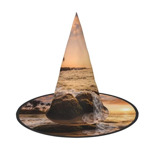 GZHYHAKAN Strandhut mit Sonnenuntergang-Druck, Halloween-Hut für Partys, Karneval und Rollenspiele - leicht, bequem GZHYHAKAN Strandhut mit Sonnenuntergang-Druck, Halloween-Hut für Partys, Karneval und Rollenspiele - leicht, bequem von GZHYHAKAN