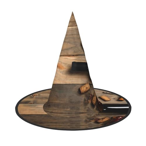 GZHYHAKAN Weinflaschenkorken Trauben Druck Halloween Hut für Partys, Karneval und Rollenspiele - leicht, bequem GZHYHAKAN Weinflaschenkorken Trauben Druck Halloween Hut für Partys, Karneval und Rollenspiele - leicht, bequem von GZHYHAKAN
