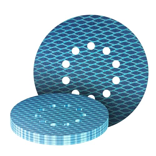 20Stk 225mm Klett Schleifpapier, 10-Loch Schleifscheiben mit Staubabsaugung, Korn 120, Hochwertiges Aluminiumoxid Schleifmittel für Exzenterschleifer – GZKTY 20Stk 225mm Klett Schleifpapier, 10-Loch Schleifscheiben mit Staubabsaugung, Korn 120, Hochwertiges Aluminiumoxid Schleifmittel für Exzenterschleifer – GZKTY von GZKTY