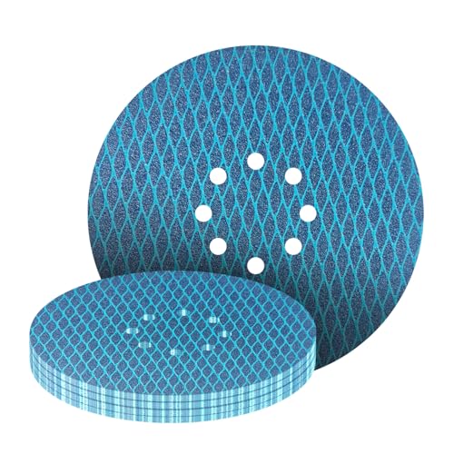 15Stk 225mm Klett Schleifpapier, Exzenter Schleifscheiben, 8-Loch Korn 60 Schleifpads, Schleifmittel Resistent gegen Zusetzen für Exzenterschleifer Schleifmaschine Poliermaschine 15Stk 225mm Klett Schleifpapier, Exzenter Schleifscheiben, 8-Loch Korn 60 Schleifpads, Schleifmittel Resistent gegen Zusetzen für Exzenterschleifer Schleifmaschine Poliermaschine von GZKTY