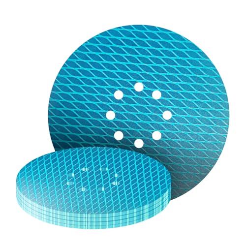 20Stk 225mm Klett Schleifpapier, 8-Loch Schleifscheiben mit Staubabsaugung, Korn 320, Hochwertiges Aluminiumoxid Schleifmittel für Exzenterschleifer – GZKTY 20Stk 225mm Klett Schleifpapier, 8-Loch Schleifscheiben mit Staubabsaugung, Korn 320, Hochwertiges Aluminiumoxid Schleifmittel für Exzenterschleifer – GZKTY von GZKTY