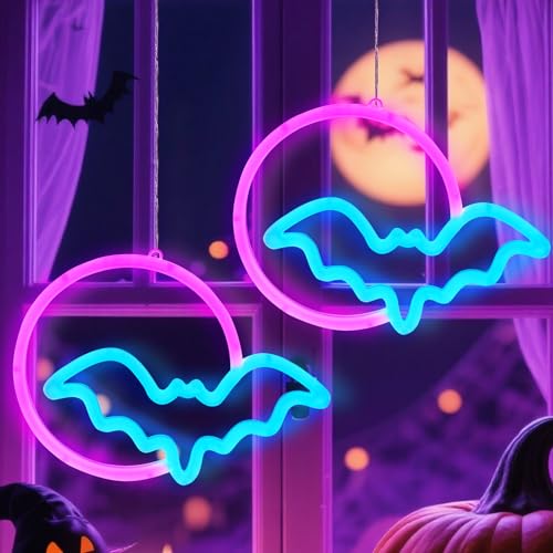 GZWY Halloween Deko Lichterkette, Halloween Fensterdeko Licht mit Haken, Kürbis Spinnen Geister Fledermause Fensterlichter Batteriebetriebene Wasserdicht Helloween Dekoration für Fenster Innen Außen GZWY Halloween Deko Lichterkette, Halloween Fensterdeko Licht mit Haken, Kürbis Spinnen Geister Fledermause Fensterlichter Batteriebetriebene Wasserdicht Helloween Dekoration für Fenster Innen Außen von GZWY
