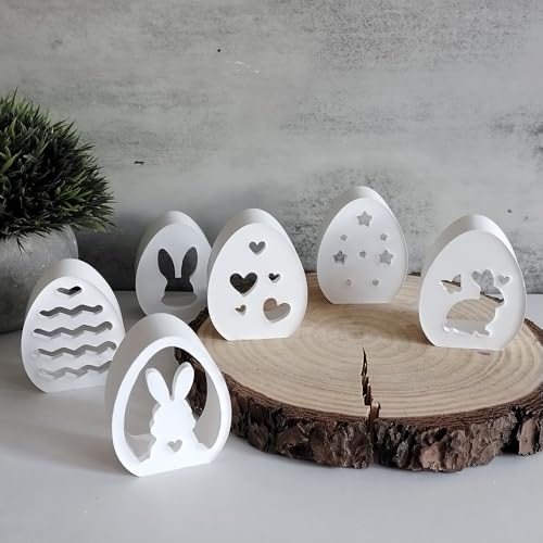 Silikonform Ostern Eier, Silikonformen Gießformen Ostern, Gießformen Silikon Ostern Frühling Ostereier Gipsform zum Gießen Ostern Silikonform Frühling Silikonform Ostereier für DIY Osterdeko (A) Silikonform Ostern Eier, Silikonformen Gießformen Ostern, Gießformen Silikon Ostern Frühling Ostereier Gipsform zum Gießen Ostern Silikonform Frühling Silikonform Ostereier für DIY Osterdeko (A) von GZWY