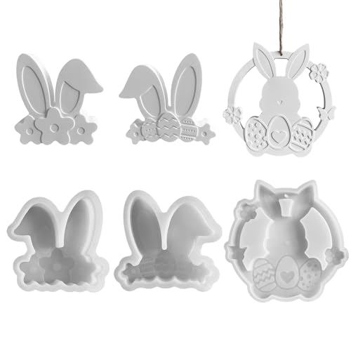 Silikonform Ostern Hase, Silikonformen Gießformen Ostern, Gießformen Silikon Gips zum Gießen Silikon Gießform Ostern,Gießform Osternhase Epoxidharz Giessformen Silikon Ostern für Ostern Deko (C) Silikonform Ostern Hase, Silikonformen Gießformen Ostern, Gießformen Silikon Gips zum Gießen Silikon Gießform Ostern,Gießform Osternhase Epoxidharz Giessformen Silikon Ostern für Ostern Deko (C) von GZWY