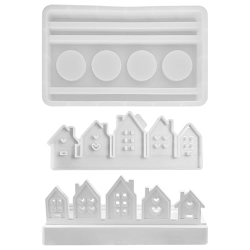 Silikonform Weihnachten Häuser, Silikonformen Gießformen, Silikonform Haus Silikonform Kerzenhalter Silikonform Weihnachten Gießformen Silikon Gießform Haus Gips Zum Gießen Gießform Weihnachten (A) Silikonform Weihnachten Häuser, Silikonformen Gießformen, Silikonform Haus Silikonform Kerzenhalter Silikonform Weihnachten Gießformen Silikon Gießform Haus Gips Zum Gießen Gießform Weihnachten (A) von GZWY