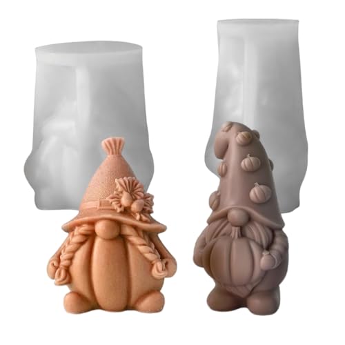 Silikonformen Gießformen Kürbis Wichtel, 3D Silikonform Kürbis Wichtel Gießformen Silikon Herbst Kürbis Gips zum Gießen Gießform Halloween Giessformen Silikon für Herbstdeko Halloween Deko (C) Silikonformen Gießformen Kürbis Wichtel, 3D Silikonform Kürbis Wichtel Gießformen Silikon Herbst Kürbis Gips zum Gießen Gießform Halloween Giessformen Silikon für Herbstdeko Halloween Deko (C) von GZWY