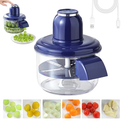 Traubenschälmaschine, Elektrischer Automatischer Knoblauchschäler Maschine, Wiederaufladbare Gemüsemesser Traubenschäler, Fruchthautentferner Schäler Obstschäler für Trauben, Kirschen, Tomaten (B) Traubenschälmaschine, Elektrischer Automatischer Knoblauchschäler Maschine, Wiederaufladbare Gemüsemesser Traubenschäler, Fruchthautentferner Schäler Obstschäler für Trauben, Kirschen, Tomaten (B) von GZWY