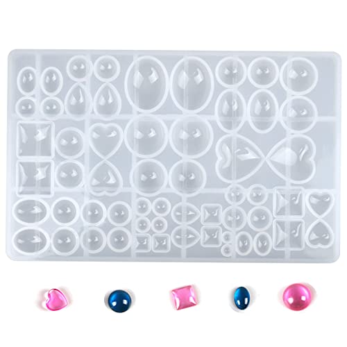 Silikon-3D-Edelstein-Diamantformen, Schmuckgussformen, Epoxidharzformen, Kugelherz, quadratisch, oval, Schmuckformen für DIY, Geschenk, Schmuck, Halsketten, Anhänger, Bastelarbeiten Silikon-3D-Edelstein-Diamantformen, Schmuckgussformen, Epoxidharzformen, Kugelherz, quadratisch, oval, Schmuckformen für DIY, Geschenk, Schmuck, Halsketten, Anhänger, Bastelarbeiten von GZXYUAN