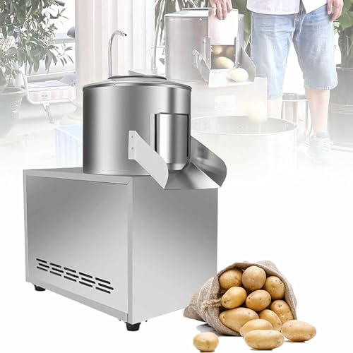 400Kg/h Elektrischer Kartoffelschäler, 1500W Automatischer Kartoffelpee von GZYHDC