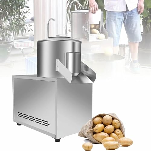 GZYHDC Elektrische Kartoffelschäler, 1100W/1500W Automatische Kartoffelpee von GZYHDC