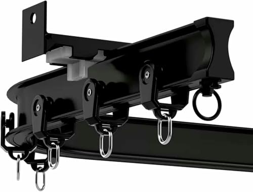 Schienensystem Deckenschienensystem Raumteiler Wandmontiert Flexible Schiebegardinenschiene L/U Form Raumteiler Duschvorhang Flexibel Schwarz Duschvorhangschiene Duschvorhangschiene Schienensystem Deckenschienensystem Raumteiler Wandmontiert Flexible Schiebegardinenschiene L/U Form Raumteiler Duschvorhang Flexibel Schwarz Duschvorhangschiene Duschvorhangschiene von GZYHDC