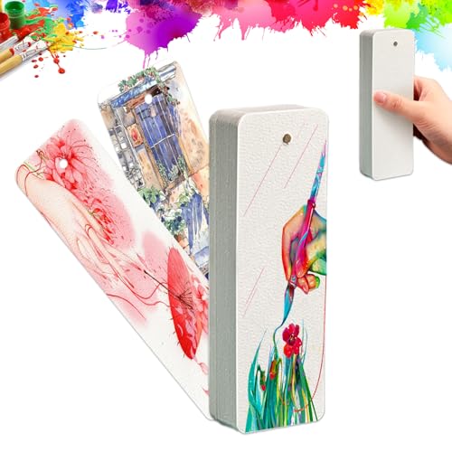 GZYYANG Aquarellpapier, 50 Blatt Aquarellblock, 300 g/m² Watercolour Bookmark Pad, Naturweißes Aquarell Papier, Blanko Watercolor Paper für Malerei, DIY Postkarten und Lesezeichen Basteln, 5 x 15 cm GZYYANG Aquarellpapier, 50 Blatt Aquarellblock, 300 g/m² Watercolour Bookmark Pad, Naturweißes Aquarell Papier, Blanko Watercolor Paper für Malerei, DIY Postkarten und Lesezeichen Basteln, 5 x 15 cm von GZYYANG